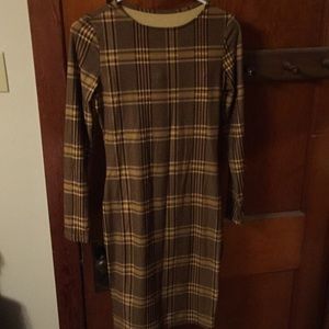 Plaid Retro Dress